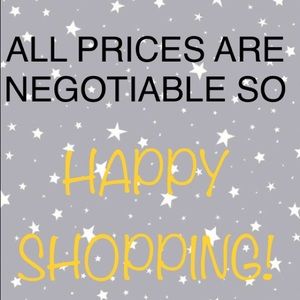 ALL PRICES NEGOTIABLE!!